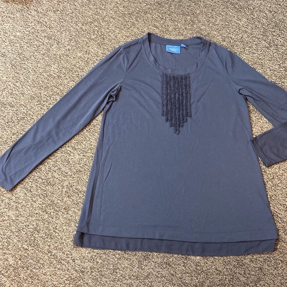 Simply Vera Vera Wang Women's Top Blouse Size L